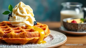 Delici Belgian Desserts: The Ultimate Belgian Waffle Recipe You Need! recipe card