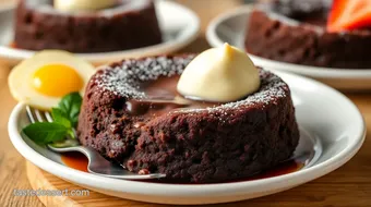 Dessert Magazines: 5 Amazing Secrets to Decadent Chocolate Lava Cake! recipe card