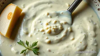 Decadent Gorgonzola Cheese Sauce: My Go-To Creamy Delight recipe card