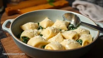 My Grandmother's Sacchetti Pasta: 5 Delicious Pockets of Joy recipe card