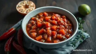 Fiery Chili de Arbol Salsa: A Spicy Twist on Classic Mexican Salsa recipe card