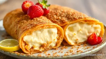 Fried Cheesecake Burrito Delight in 30 Min