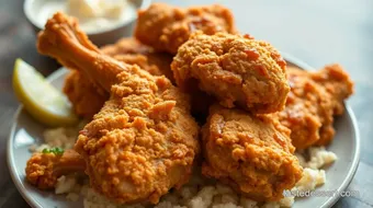 Fried Chicken with Buttermilk Brine Crunch