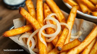 Fried Onion French Fries: Crispy Delight