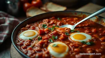 Easy & Flavorful Middle Eastern Breakfast: Shakshuka for a Cozy Morning recipe card