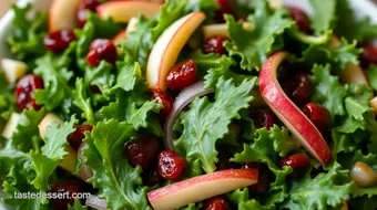 Tossed Kale Salad with Maple Dressing