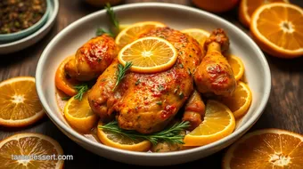 My Grandmother’s Tasty Dishy: The Ultimate Citrus Herb Chicken! recipe card