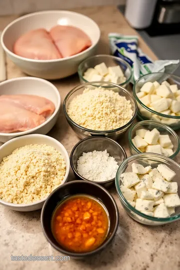 Blue Cheese Powder Herb-Crusted Chicken ingredients