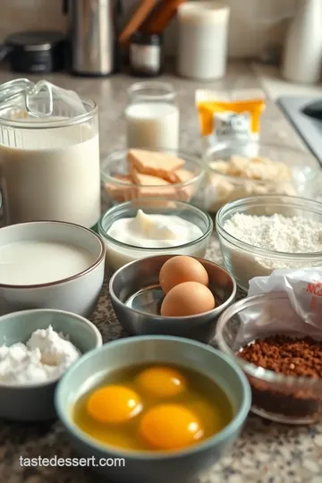 Budín de Pan (Delicious Bread Pudding) ingredients