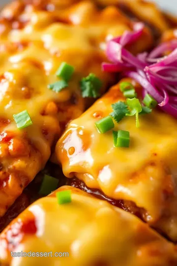 Bake Cheesy Chicken Enchiladas presentation