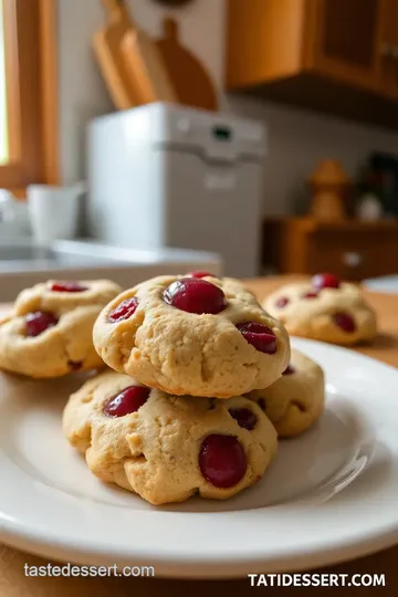 Cherry Red Dot Cookies steps