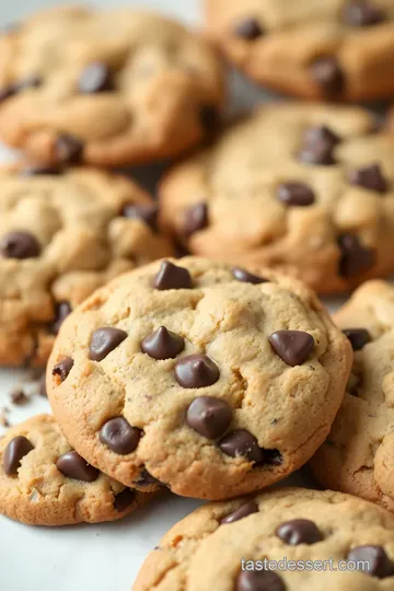 Delicious Baked Chocolate Chip Cookies presentation