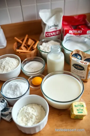 Cinnamon Danish Recipe ingredients