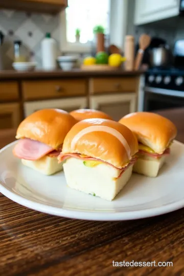 Delicious Bake Ham Sliders with Buttery Glaze steps