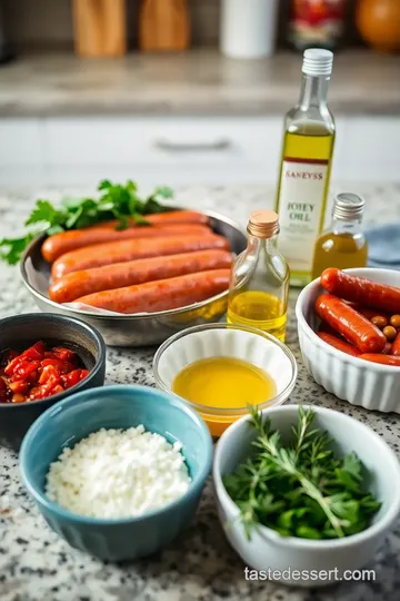 Oven-Baked Italian Sausage Recipe ingredients