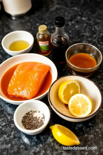 Glazed Salmon for Kids ingredients