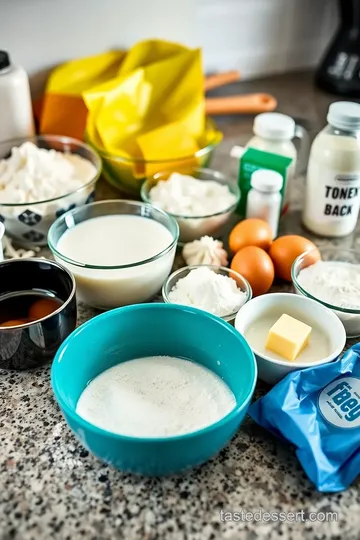 Soccer Cake ingredients