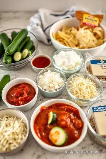 Zoch Zucchini Parmesan ingredients