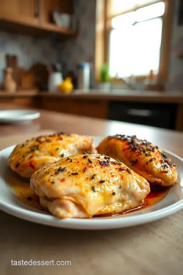 Baked Chicken Breasts with Spicy Garlic Flavor steps