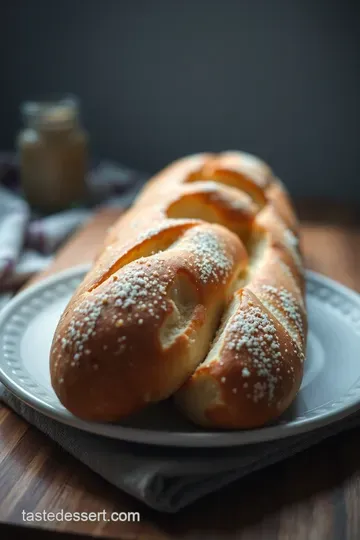 Baked to Perfection: Classic French Baguette presentation