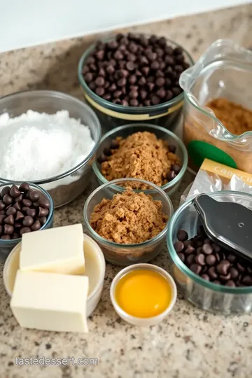 Classic Chocolate Chip Cookies ingredients