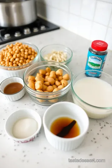 Salted Caramel Dessert Hummus ingredients