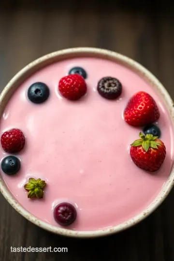 Blush & Matcha Sip: The Irresistible Pink Drink with Matcha presentation