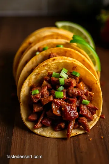 Buc-ee' s Temple BBQ Brisket Tacos presentation