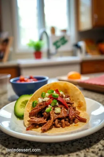 Buc-ee' s Temple BBQ Brisket Tacos steps