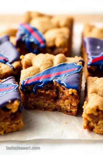 Buffalo Bills Desserts: 5 Deliciously Spicy Cookie Bar Treats! presentation