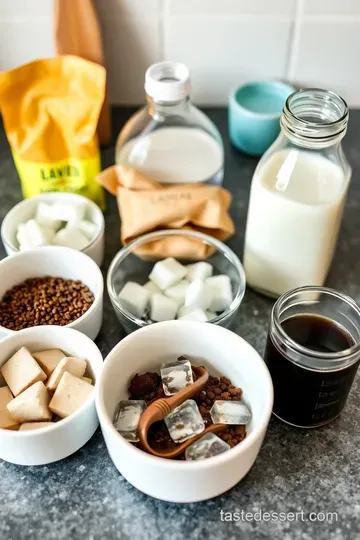 Chill Out: Quick & Easy Cold Brew with Instant Coffee ingredients