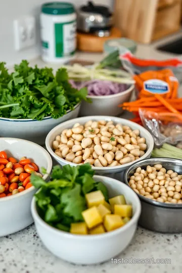 Chilled Pasta with Peanuts and Veggies ingredients