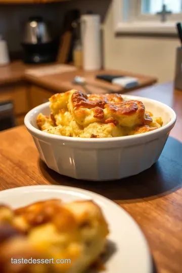 Cinnamon Roll Bread Pudding Delight steps