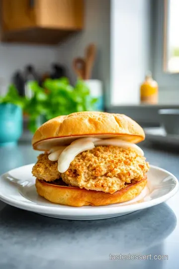 Classic Crispy Chicken Sandwich steps