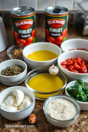 Classic Homemade Pizza Sauce ingredients