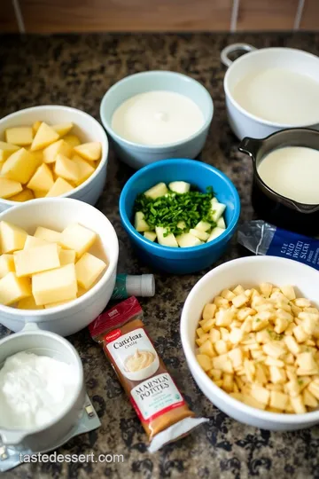 Classic Martha Stewart Scalloped Potatoes ingredients