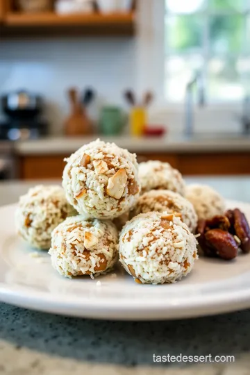 Coconut Almond Bliss Bites steps