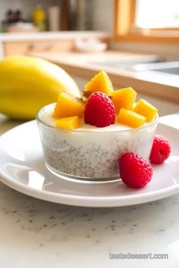 Coconut Mango Chia Pudding steps