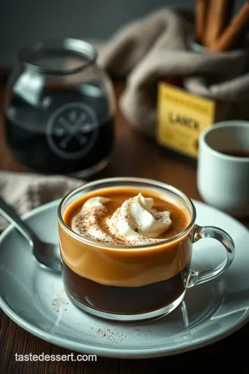 Cognac Coffee Delight presentation