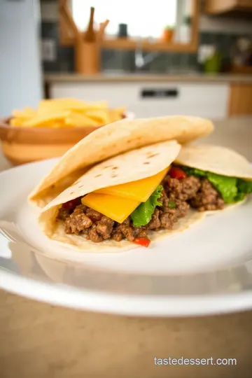 Big Mac Wrap Recipe steps