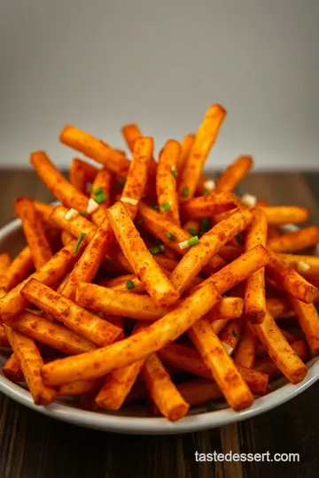 Crispy Cajun Fries: The Perfect Spiced Snack presentation