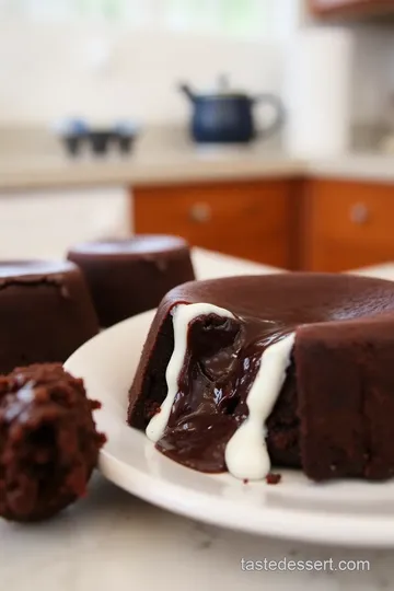 Decadent Chocolate Lava Cake steps