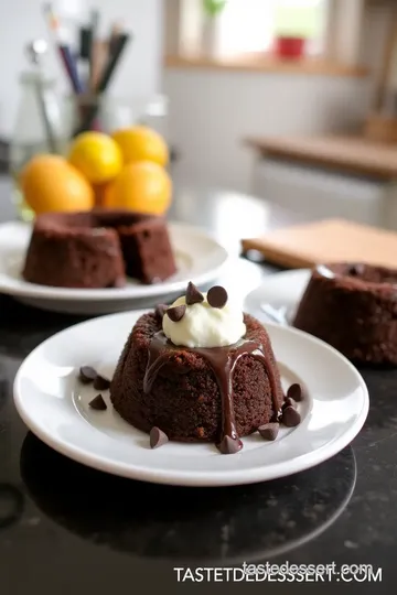 Decadent Chocolate Lava Cakes steps