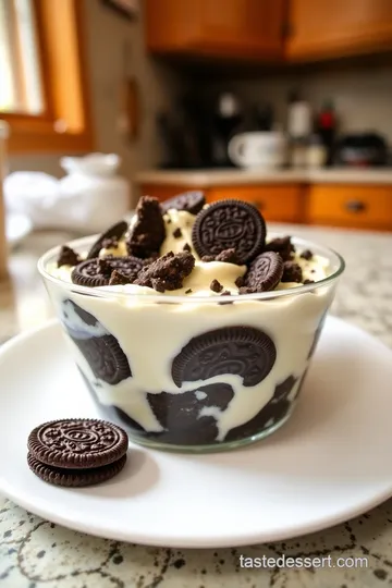 Decadent Oreo Trifle Dessert steps