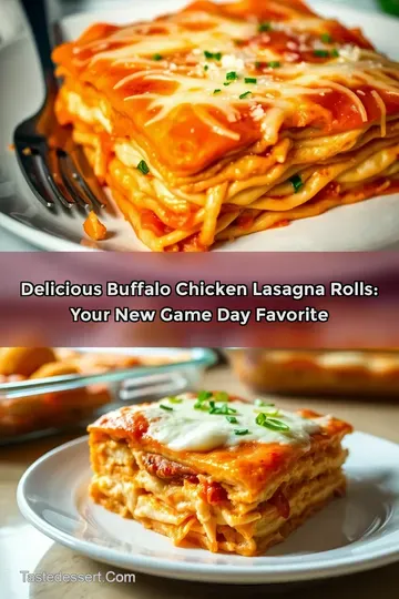 Delicious Buffalo Chicken Lasagna Rolls: Your New Game Day Favorite