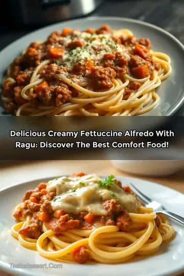 Delicious Creamy Fettuccine Alfredo with Ragu: Discover the Best Comfort Food!
