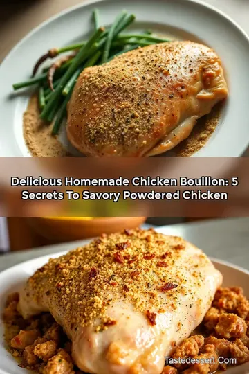 Delicious Homemade Chicken Bouillon: 5 Secrets to Savory Powdered Chicken