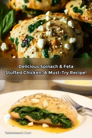Delicious Spinach & Feta Stuffed Chicken: A Must-Try Recipe!