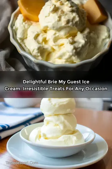 Delightful Brie My Guest Ice Cream: Irresistible Treats for Any Occasion