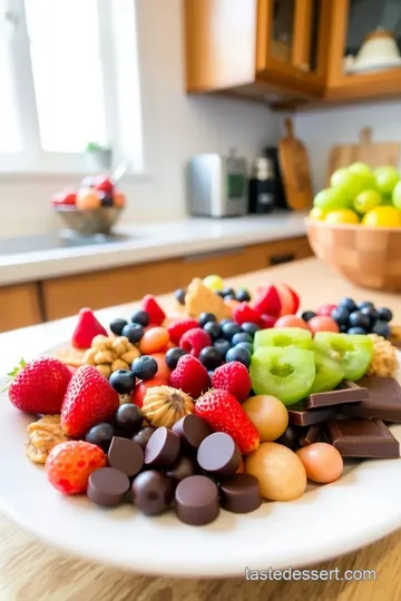 Dessert Charcuterie Board steps